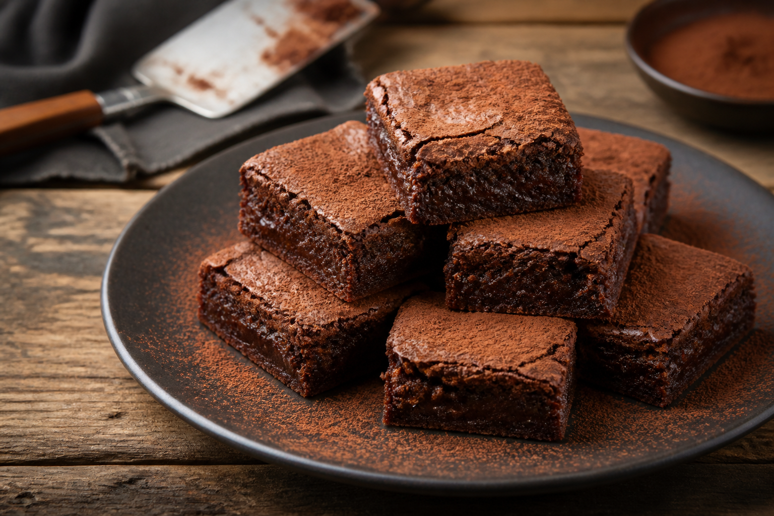 Brownies: el borde crocante y el centro húmedo