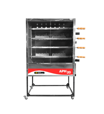 Asador de pollos horizontal APH-20 Pareti-Kitchenette